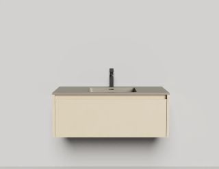 Подвесная тумба Salini Domino 27D110ON 100см эмаль/гладкий фасад Onda Plus